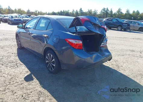 2018 Toyota Corolla Le z USA, uszkodzony, nr VIN 2T1BURHE5JC969754